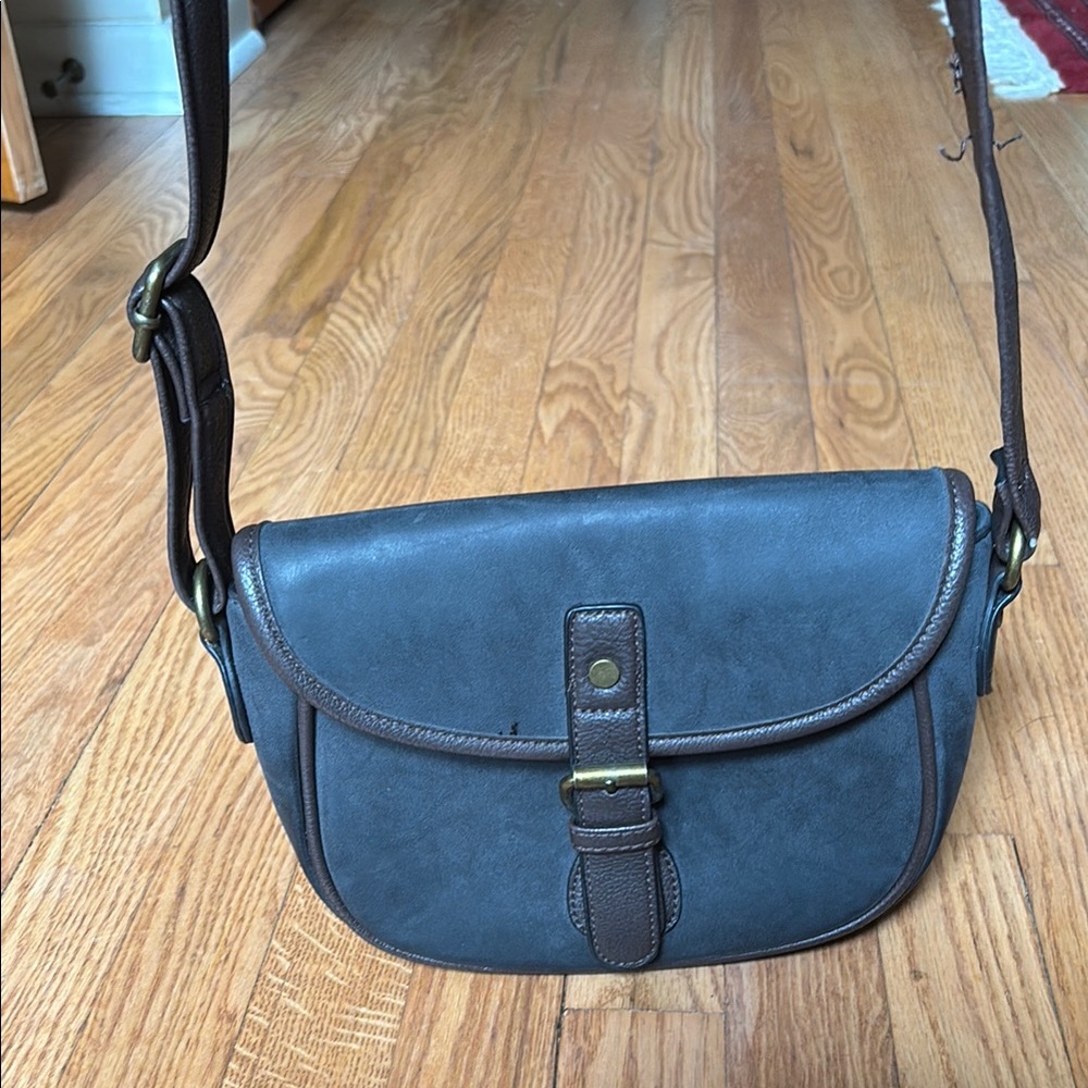 G.H. Bass & Co. Brown Crossbody Bag with Adjustable Strap